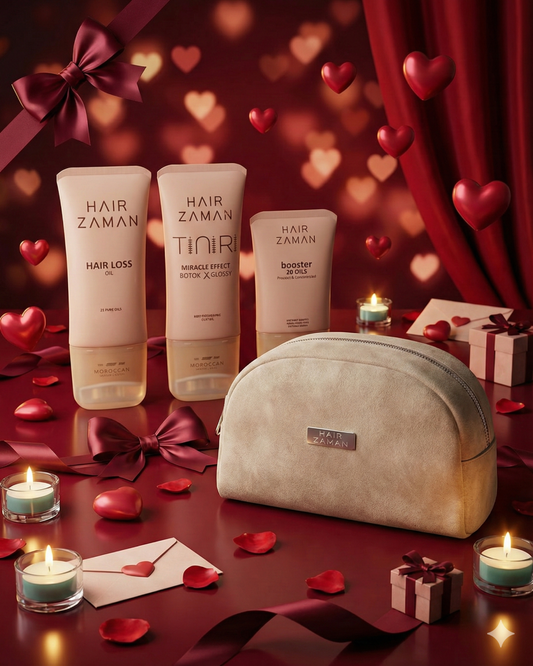 Pack Huile Anti-chute (femmes enceintes et enfants) + Tiniri + Huile Booster + Trousse offerte