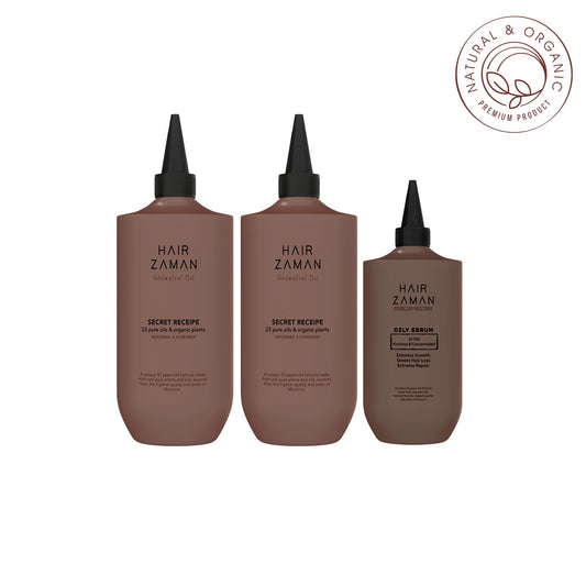Pack 2 Huiles Adulte + Sérum Booster Huileux