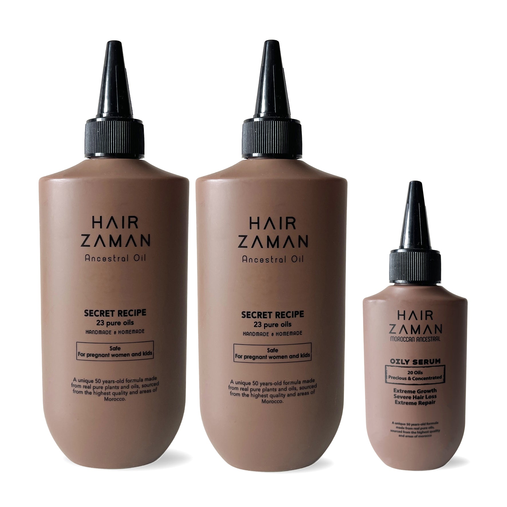 Pack 2 Huiles Femme Enceintes, Allaitantes et Enfants + Sérum Booster Huileux