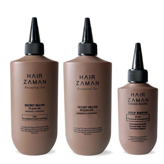 Pack Huile Adultes + Huile Femmes enceintes, allaitantes et enfants + Sérum Booster Huileux