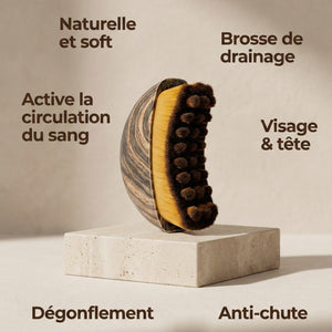 Brosse drainage lymphatique