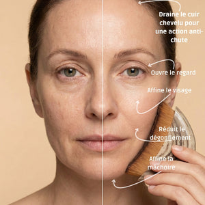 Brosse drainage lymphatique